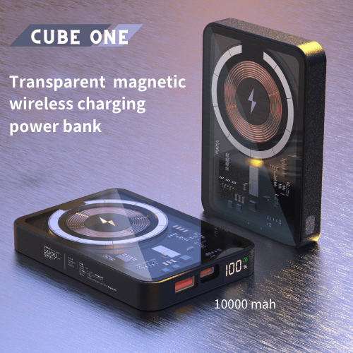 Cube One - Magnetic Wireless Charging Power Bank Device
