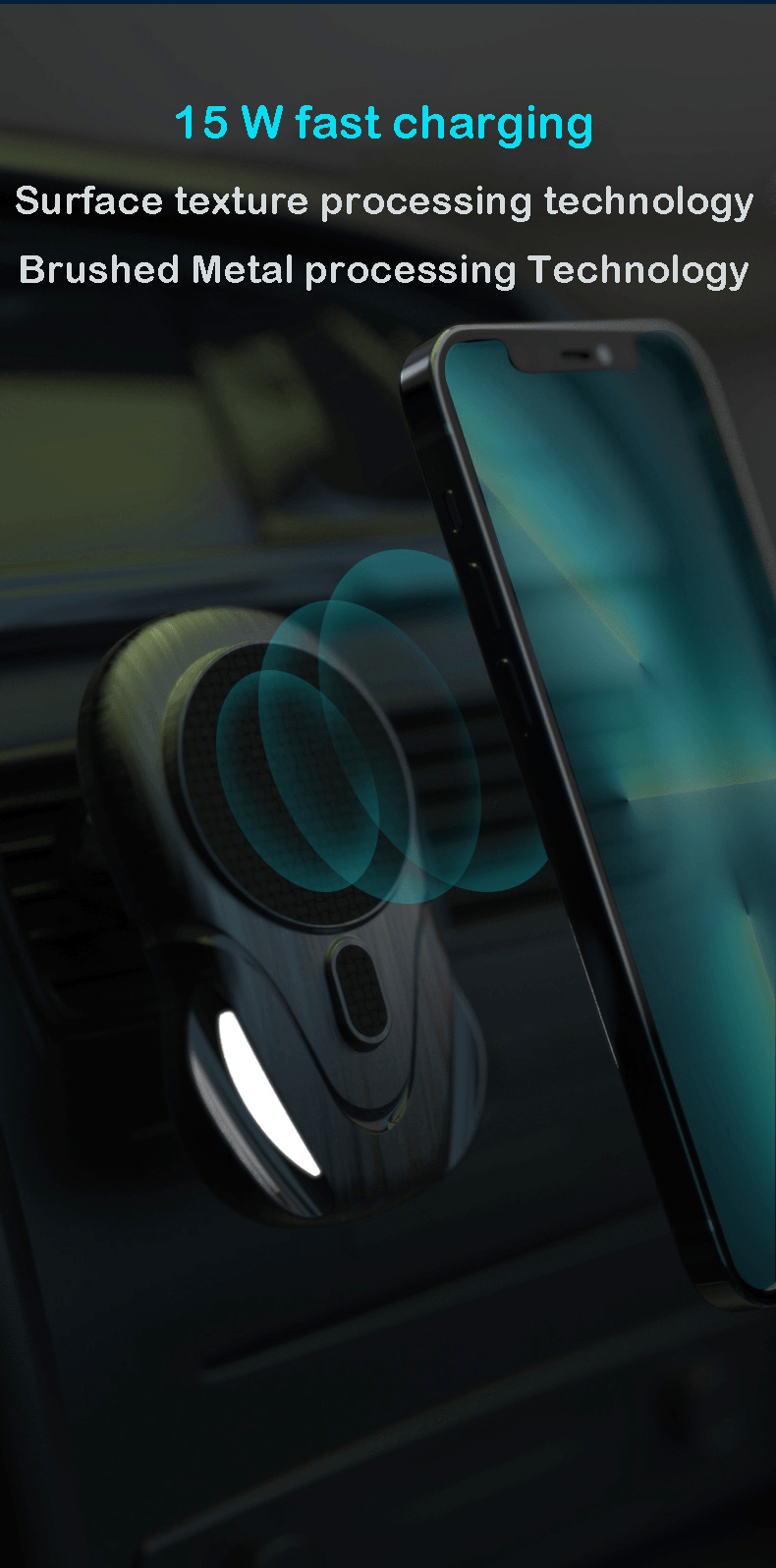 Cobra One Magnetic Wireless Car Charger 15W - Wireless Master